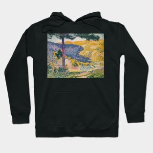 Valley with Fir (Shade on the Mountain) by Henri-Edmond Cross Hoodie